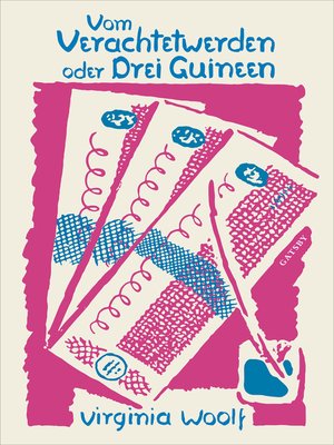 cover image of Vom Verachtetwerden oder Drei Guineen